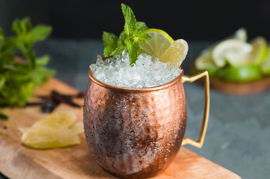Spicy Mexican Mule Drink Recipe Ancho Reyes